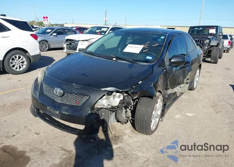 2009 Toyota Corolla S из США, поврежденный, VIN 1NXBU40E69Z018844